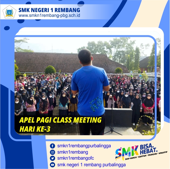 Kegiatan Hari ke-3 Class Meeting SMKN 1 Rembang