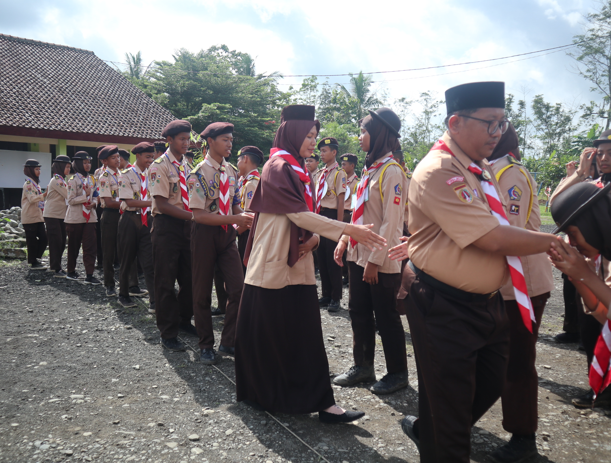 PEMBAIATAN DAN PELANTIKAN CALON BANTARA ANGKATAN 15